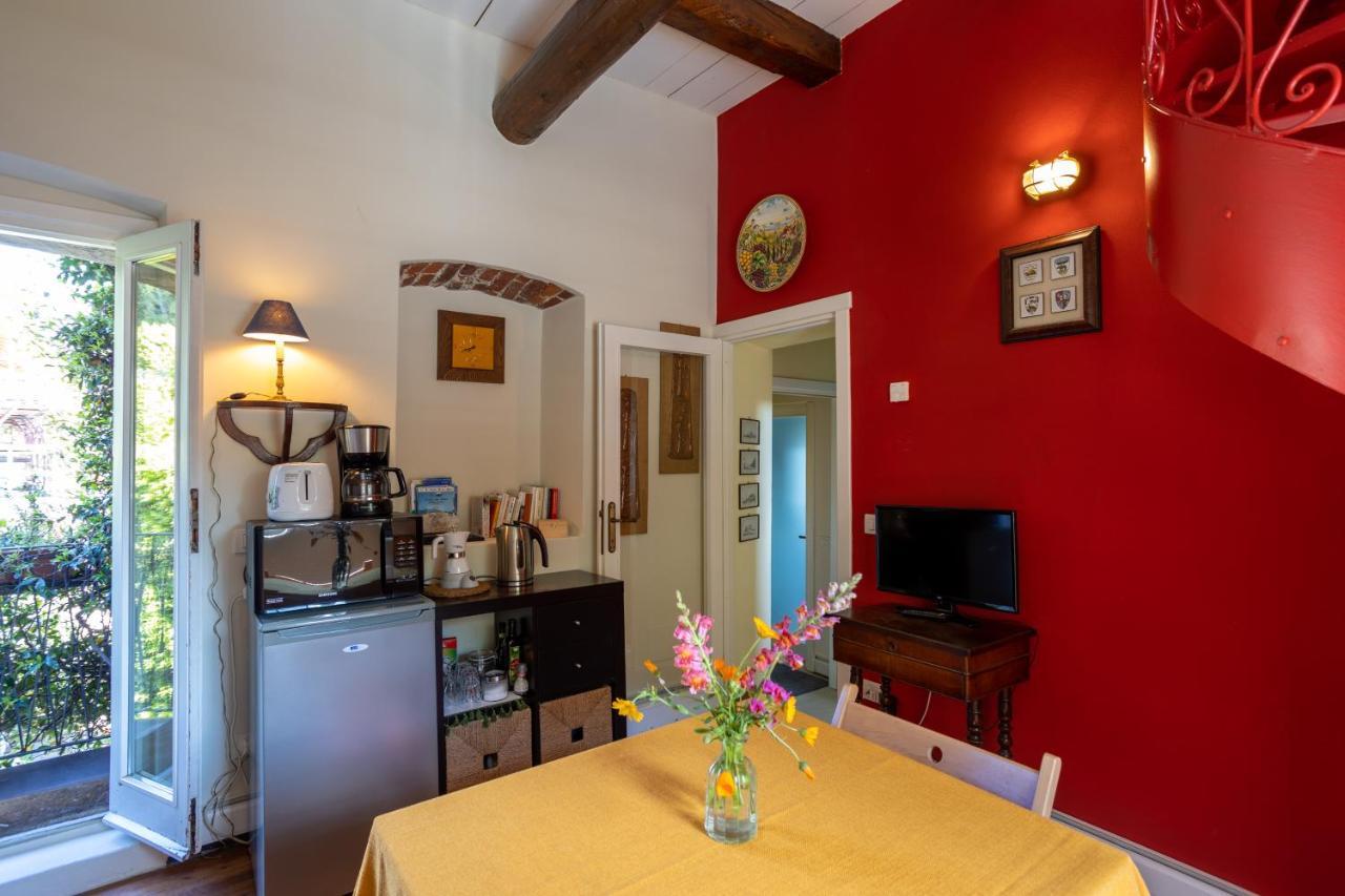 La Torretta Studios & Suite Lesa Bagian luar foto